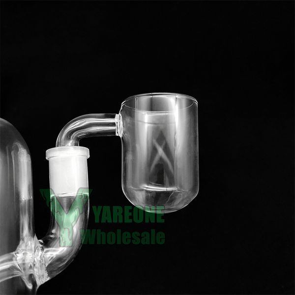 Proxy Hookahs Adaptador de vidrio Accesorios de reemplazo 14 mm 10 mm Macho Hookahs Convertidor de accesorios conjuntos para Bong Dab Rig Recicladores YAREONE Venta al por mayor