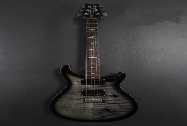 PRS CUSTOM 24 CHARCOAL BURST guitare électrique 6 cordes fabriquée en chine haute qualité 3734493