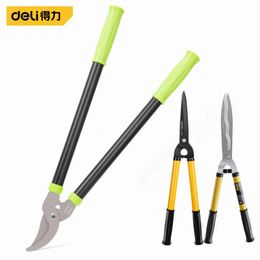 Outils d'élagage Deli 1 pièces ensemble cisailles clôture cisaille haute branche outil jardin herbe sécateur arbre coupe ménage main 231215