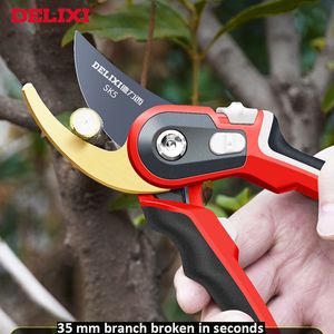 Outils d'élagage Delixi SK5 Acier Jardinage Arbre fruitier Sécateur Jardin Branche Cisailles Sécateur Fleur Élagage Branche Ciseaux 230630