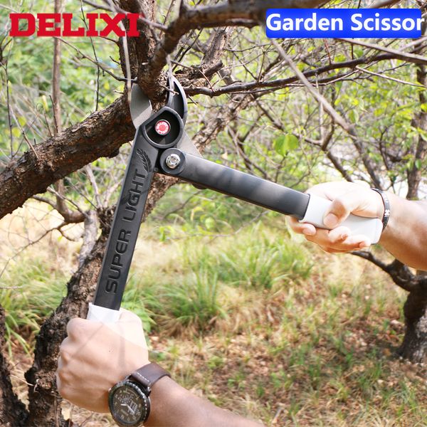 Outils d'élagage DELIXI Sécateur ultra léger Outil d'élagage Jardin Élagage Outils de jardinage Branche d'arbre coupée Ciseaux de jardin pour arbre 230620