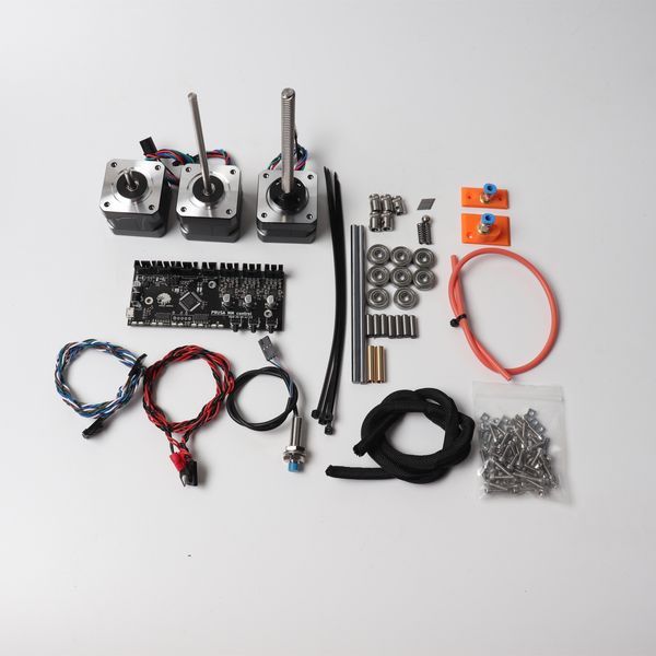 Kit Prusa i3 MK2.5/MK3 MMU V2 multi-matériaux, carte de commande, kit moteurs, sonde FINDA, câbles d'alimentation et de signal, tiges lisses