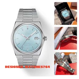 PRX Mens Watch Relojes entièrement automatique Mécanique Sports Watch Sangle en acier inoxydable à travers les montres inférieures Men Automatic Watch Regios Montre de Luxe avec boîte