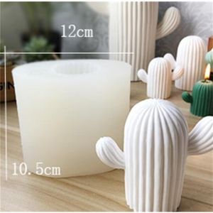 PRZY 3D vlees cactus plant gips mal woondecoratie decoratieve kaarsen schimmel Succulente cactus Kaars vormen hars klei mallen 2101913