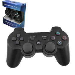 PS3-controllers Bluetooth Draadloze Game Controller Double Shock voor PlayStation 3 PS Joysticks Gamepad Draagbare Video Palyer Games Console met Detailhandel