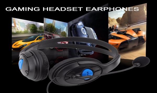 Casque de jeu ps4, casque filaire avec Microphone, pour Sony PS4 PlayStation, fiches 35mm, câble, pièces d'oreille souples 7085494