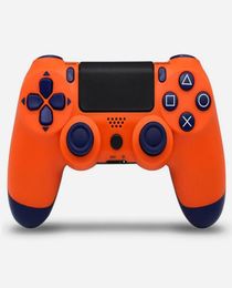 Contrôleurs de console de choc de joystick sans fil PS4 Colorful Bluetooth GamePad pour Sony PlayStation Play Station 4 Vibratio4535645