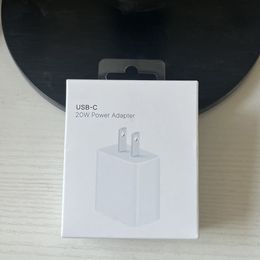 Cargadores USB PD tipo C de 20W Carga súper rápida Adaptador de enchufe UE EE. UU. Entrega de energía del teléfono Cargador rápido de iPhone para iPhone 15 14 13 12 11 X 8 Pro Max Plus