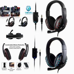 PS4 XBOX ONE/SCHAKELAAR/PS3/PC Elektrische Game Headset Bedrade Computer Kip met Microfoon Xbox Ruisonderdrukking HIFI