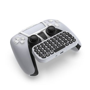 PS5 Gamepad Mini-toetsenbord Bluetooth Draadloze toetsenborden Chatten Berichten Ergonomisch ontwerp Toetsenbord voor PS5-gamecontrollers Joysticks met beugel