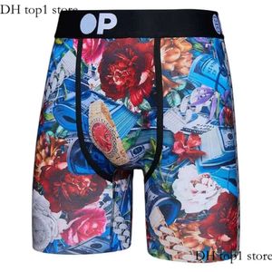 PSDS Mens Designer Underwear Beach Shorts Boxer Sexy Sexe Underpa Sous-vêtements imprimés Boxers Soft Summer Breatch Swims Trunks Male Male Short PSDS 744