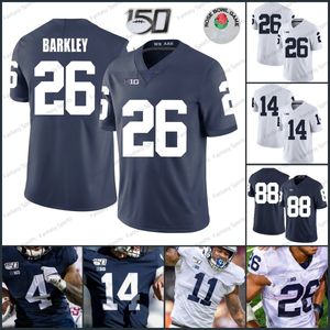 PSU Penn State Saquon Barkley voetbalshirt College Sean Clifford McSorley Allen Mitchell Tinsley KeAndre Lambert-Smith Strange Lee Singleton Porter Jr. Heren Kinderen