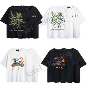 Pswr Heren T-shirts Designer Dames t-shirts Shorts Pak Street Fashion Korte mouw Vrije tijd Zomer Streetwear Katoen Letter Print Luxe Tops Kleding Maat M2