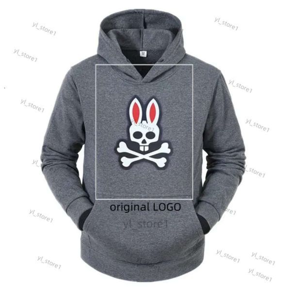 Bunny psychologique Swelet Skeleton Bunny Letter Logo Impression Femmes Sweat à capuche Automne Streetwear Sports Sports Design Sweet Shirt Top Harajuku Pullover 7784