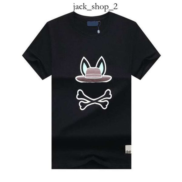 T-shirts psychologiques Bunny Men's NOUVEAU MENSEMENT TIME T-shirt Summer Fashion Psychologique Polo Polo Print Short Sleeve Casual Brandable Brand Top 3xlubhi 8 984