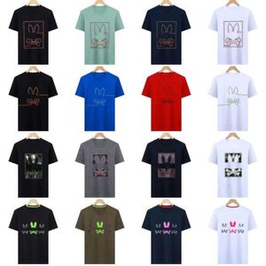 Psychological Bunny Shirts Designer Mens T-shirt Fashion USA High Street Street Short Rabbit Clothing Streetwear IQN4