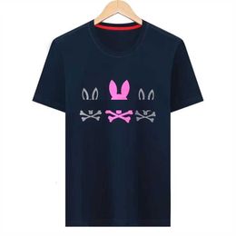 Psychologische t-shirts psyco konijn t-shirt Amerikaanse ontwerper zakelijke mode tejes heren dames dames
