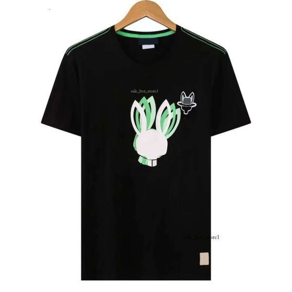 Psychos Bunnys verano casual camiseta para hombre para mujer esqueleto conejo 2024 nuevo diseño multi estilo hombres camisa diseñador de moda camiseta pareja corto jefe polo 875