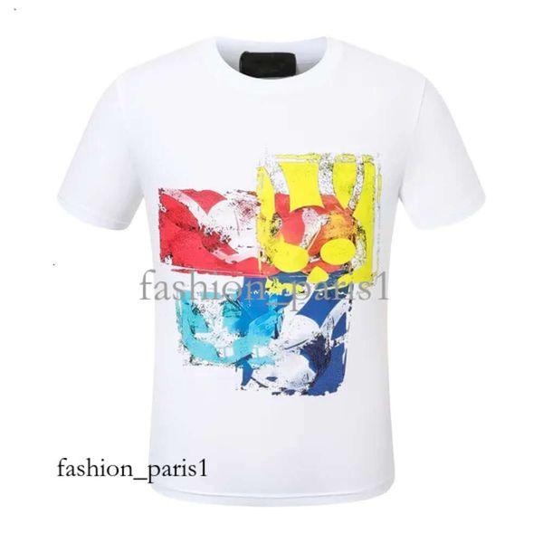 Psychos Rabbits Verano Casual Camiseta para hombre Para mujer Esqueleto Conejo 2024 Nuevo diseño Multi Estilo Hombres Camisa Diseñador de moda Camiseta Pareja 676