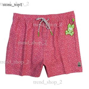 Pantalones cortos Psyco Bunny 2024 Nuevos pantalones de playa de moda para hombre Skull Rabbit Pantalones cortos de surf con conejito psicológico Secado rápido Estilo europeo y americano Camisa Psyco Bunny 1: 1 667