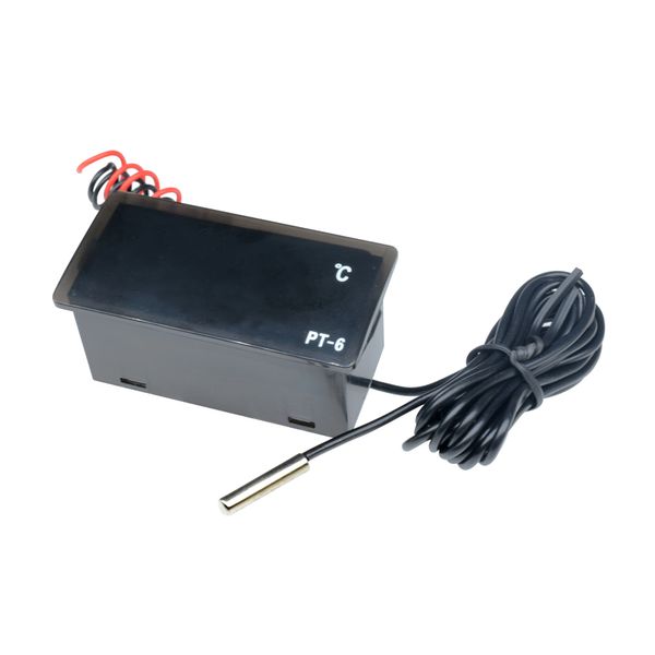 Medidor de temperatura PT-6 Higrómetro digital Higrómetro de temperatura electrónica Sensor del medidor de humedad con sensor NTC