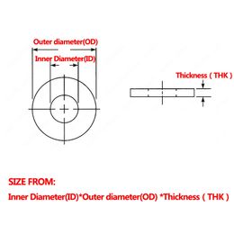 PTFE Flat Washer Flange Pressure Gauge Water Pipe Joint Gasket Inner Diameter 3-55mm Gasket Spacer Sealing For Pressure Gage