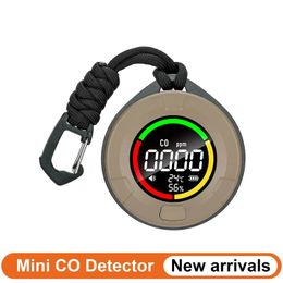 PTH-10D Mini Carbon Monoxidedetector Co Luchtkwaliteit draagbare monitor HD LED-scherm USB-oplaad voor binnen- en reis 240423