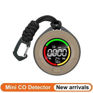 PTH-10D Mini Detector de monóxido de carbono CO Calidad del aire Monitor portátil HD Pantalla LED Cargo por interiores y viajes 240423