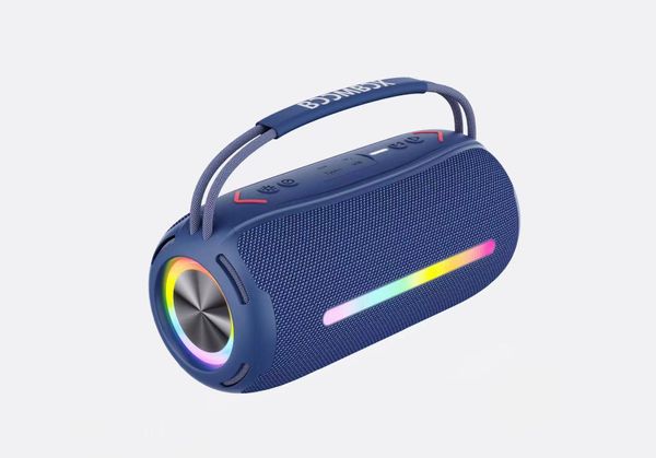 Pth-360 Haut-parleurs sans fil S Haut-parleur portable Qualité Bluetooth Boombox Haut-parleur audio RVB extérieur avec un son puissant et des basses profondes Peaker ubwoofer ound