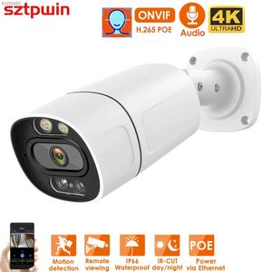 PTZ Cameras 8MP 4K POE IP CAMERIE H.265 Enregistrement audio Détection faciale de vidéosur