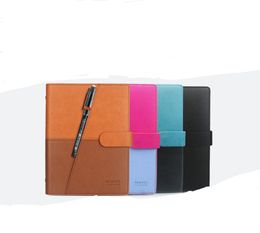 PU E Noter Smart Herbruikbaar Notebook A5 230 MM * 170mm 50 vellen Eco-vriendelijke notebook Executive A5 Zwart, Lined, Pilot Frixion Pen