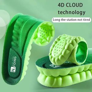 Pu pieds semelles douces orthopédiques sport intimes pour les chaussures de course à absorption de choc respirant pad pad hommes femmes arche soutiennent la seme intérieure 231221