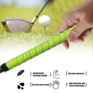 PU Golf Club Grip Winding Belt Nant Slip Stays Dry Golf Club Overgrip Sweatprowing Remplacement rapide Aides de formation de remplacement