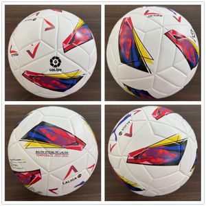 PU LaLiga League 2023 2024 Ballon de football Taille 5 Haute qualité Nice Match Liga Premer Finales 23 24 Football (Expédier les ballons sans air)