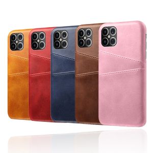 PU Leider Achterkant Telefoon Case voor iPhone 12 11 Pro Max XR 7 8 Samsung A01 A31 A41 A51 A71 S20 Note20 Plus Huawei Mate40 P40 LITEE PRO LG