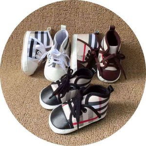 PU lederen baby meisjes kinderen eerste wandelaars baby peuter klassieke sport antislip zachte zool schoenen sneakers Prewalker lente herfst B92