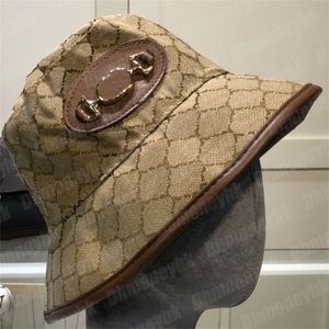 Lona marrón cubo sombreros gorras de diseñador hombres mujeres Casquette cremallera borde fedora moda hip hop pescador sombrero gorra de camping diseñadores gorros
