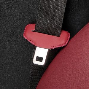 Pu lederen auto zitgordel gespog beschermer protector anti-scrating auto interieur veiligheid accessoires voor Porsche Cayenne Macan Panamera 718 911