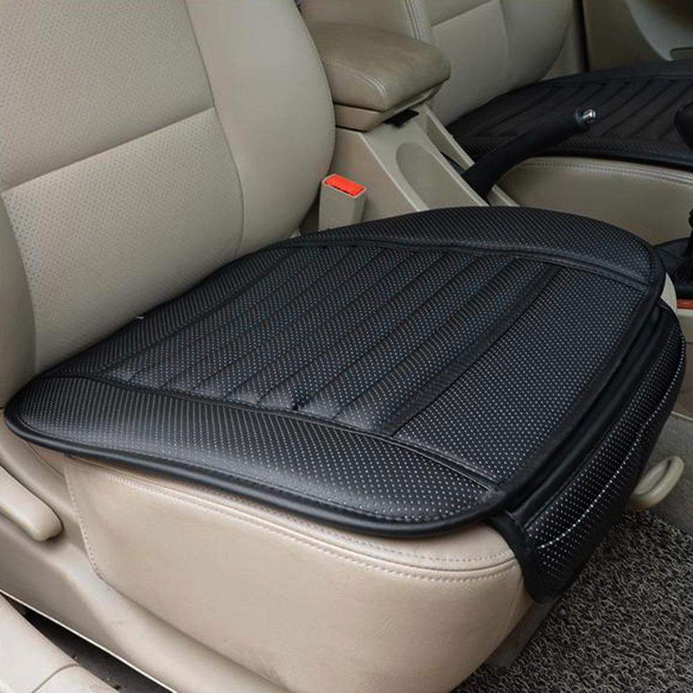 PU Leather Car Seat Cover Four Seasons Anti Slip Mat Car Seat Cushion Cover Universal Car Accessories car-styling