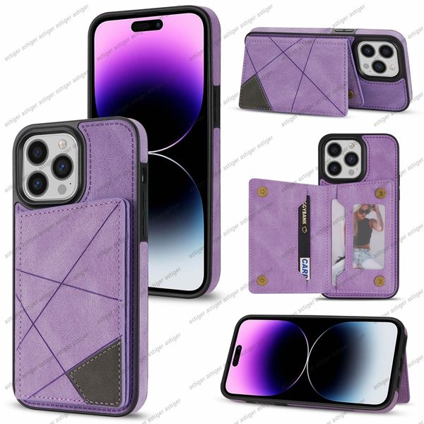 Estuche de cuero PU para iphone 14 13 12 11 Pro Max XR Xs 6 7 8 plus Estuche para teléfono Monedero Ranura para tarjeta Estuche de moda exclusivo de lujo para samsung galaxy s23 s22 s21 s20 ultra plus FE a04 a54