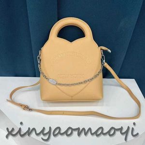 PU lederen handtas Damesmerk Designer Schoudertas Luxe mode Tote merk Letter Tiffany New York Messenger Mini portemonnee oranje-geel