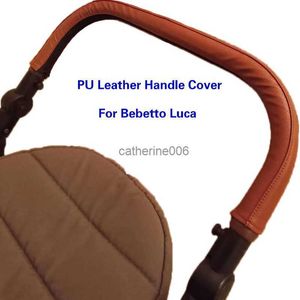 Pu Lederen Handvat Cover Voor Bebetto Luca Kinderwagen Kinderwagen Bumper Beschermende Gevallen Armsteun Covers Kinderwagen Accessoires L230625