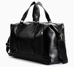 Pu lederen luxe handtas sport droge natte tassen mannen training reis bagage schouder sac de sport designer dames tas