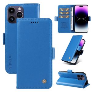 PU LEDER MATTE SLAP -standaard Wallet -hoesjes voor iPhone 14 Pro Max 13 12 11 XS XR X 8 7 Plus schokbestendige kaartslotshouder Buckle Telefoonhoes