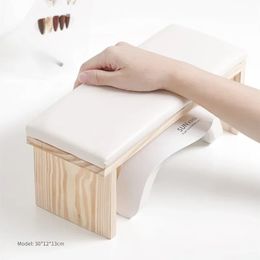 Pu lederen nagel handkussenarm ruststandaard kussen houder nail art stand voor manicure tafel voor nagel salon hoge kwartelheid