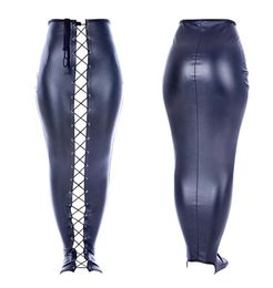 PU Cuir Sexy Sirène BDSM Taille Hanche Cheville Jambe Manchette Bondage Restrictions Sexe Fesses Paquet Jupe Fétiche Adulte Sex Toys Cosplay7094091