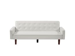El respaldo ajustable de los muebles del sofá del cuero de la PU ensambla fácilmente el sofá de dos plazas