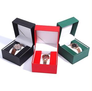 PU lederen reizen horloge doos sieraden opbergcase polshorloge organizer houder horloges display boxen