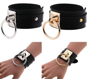 Bracelet bracelet en cuir PU bracelet goth bracelets punk gothiques 2020 Nouvelles femmes de la mode Men Cosplay Ornements3564434