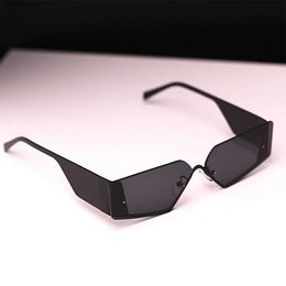 Pu P Family metalen frameloze lichtgewicht gepersonaliseerde zonnebril voor mannelijke en vrouwelijke beroemdheden Straat UV-zonnescherm